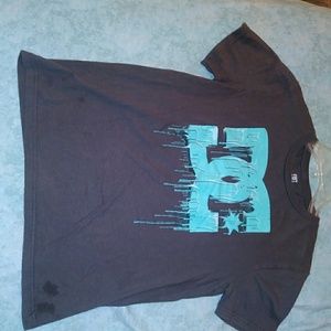 DC Teal and grey tee